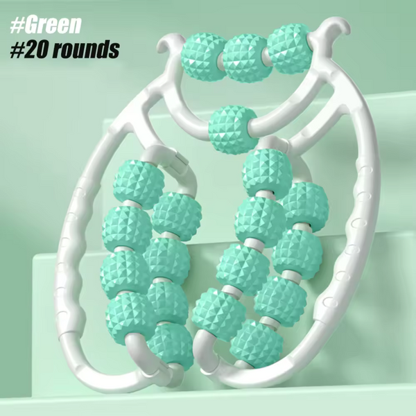 Body Slimming Anti-Cellulite Massage Roller – 360° Annular Wheel for Cellulite, Toning & Relaxation