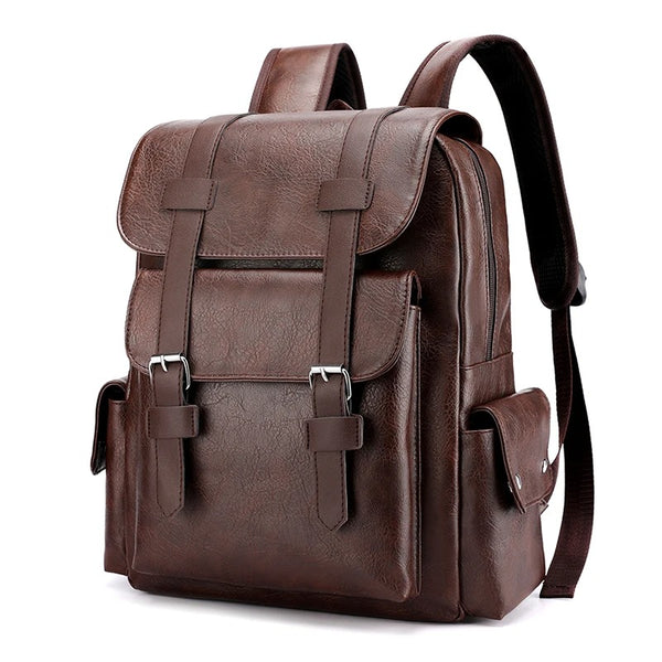 Vintage Leather Backpack