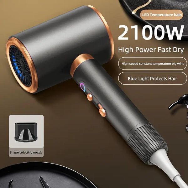 Ionic Hair Dryer with Diffuser Fast Drying