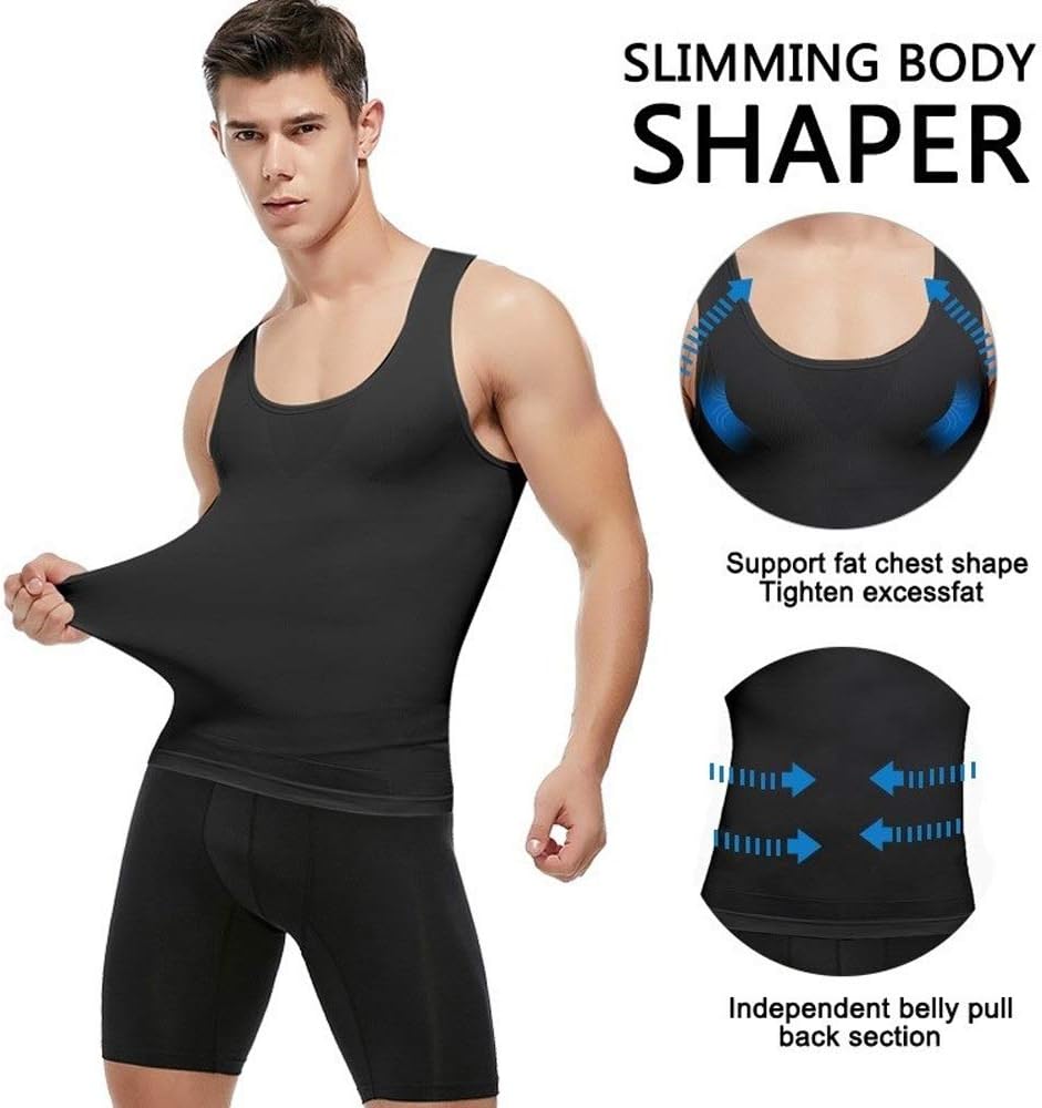 Men’s Slimming Compression Shaper Shirt