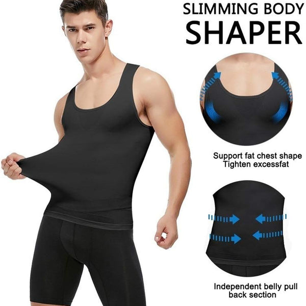 Men’s Slimming Compression Shaper Shirt