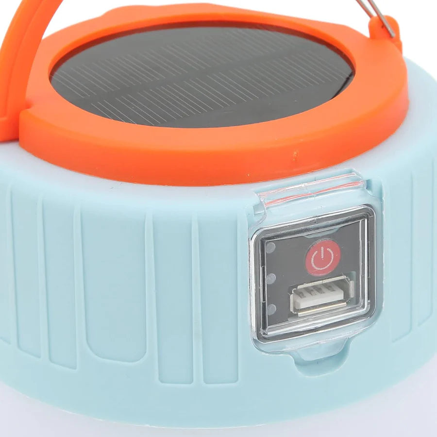 Outdoor Solar Camping Light – Remote-Controlled, Bubble Lamp & Waterproof