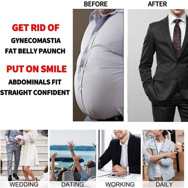 Men’s Slimming Compression Shaper Shirt