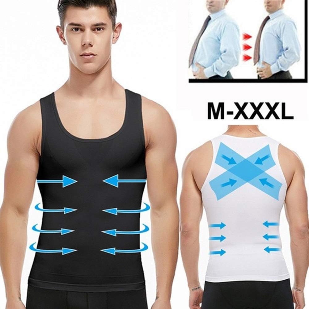 Men’s Slimming Compression Shaper Shirt