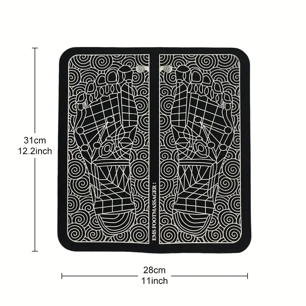 Foldable Electric Foot Massager Pad