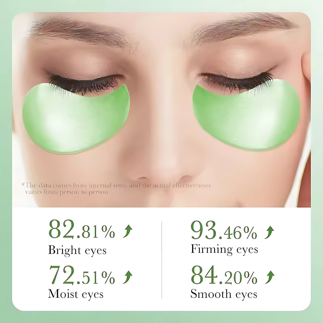 Aloe Vera Collagen Eye Mask – Soothe, Hydrate & Revive Tired Eyes (60 pcs)