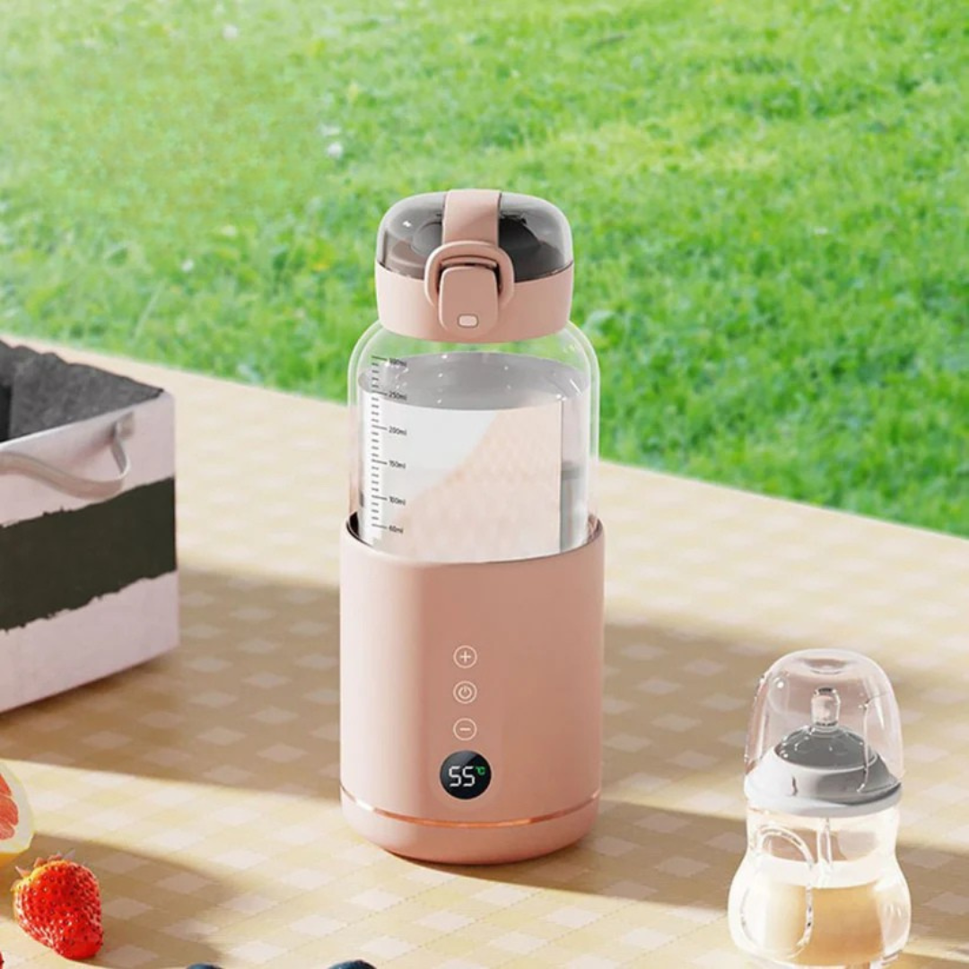 Portable bottle warmer