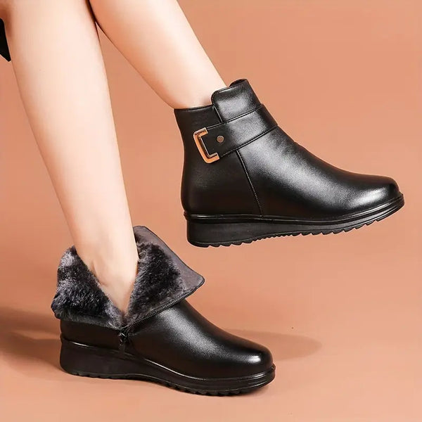 Women’s Leather Winter Boots