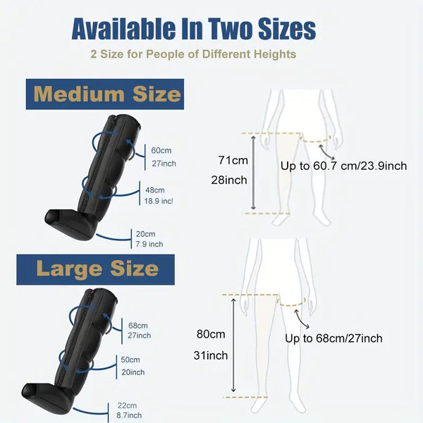 2pcs Air Pressure Massager for Deep Relaxation