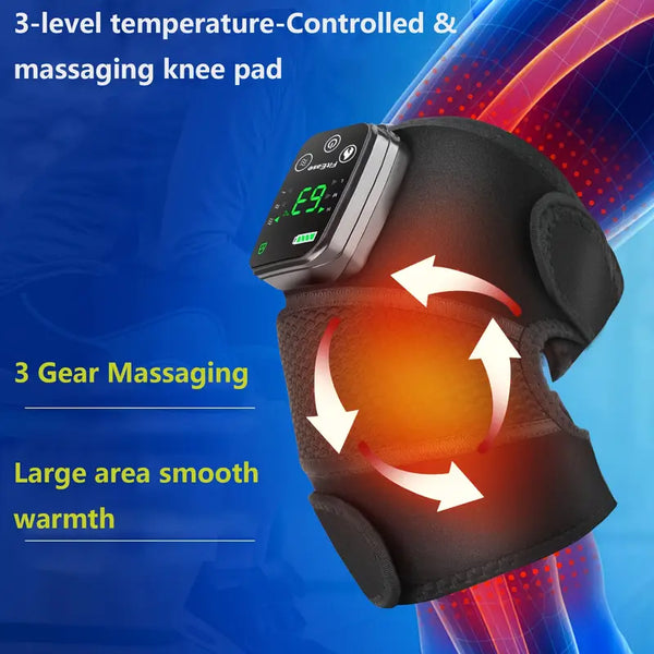 Electric Heated Knee & Shoulder Massager with Vibration