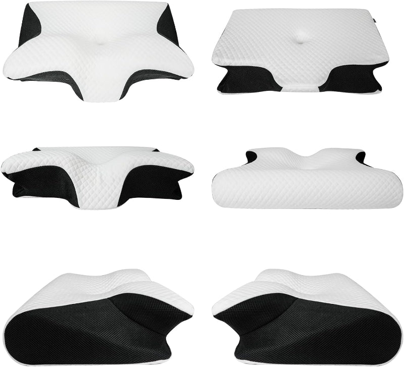 Memory Foam Pillow – Neck Comfort & Ergonomic Support