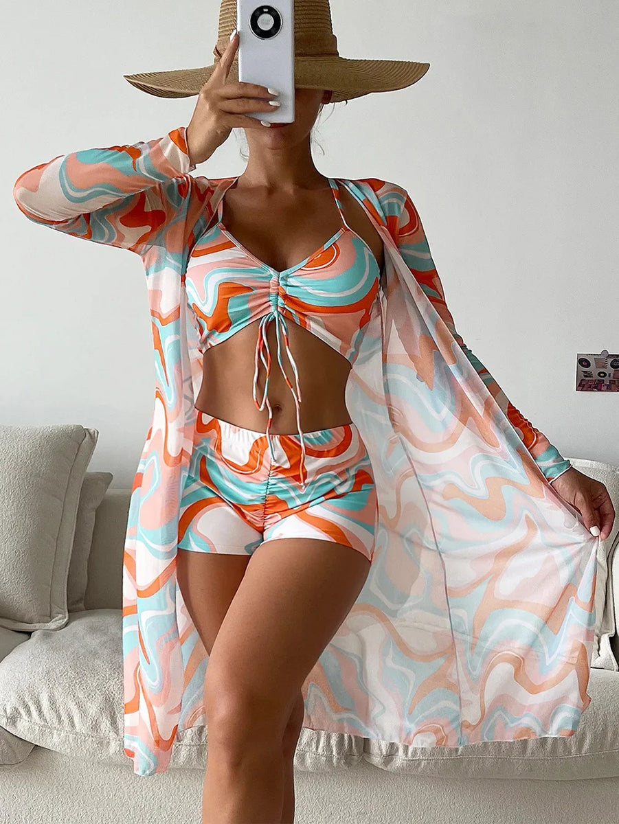 Women's 2-Piece Tankini Swim Set – Ideal for Pool, Beach & Holidays