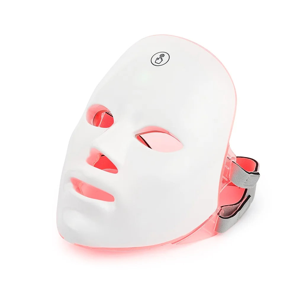 LED Facial Mask 7-Color Rechargeable Skin Rejuvenation