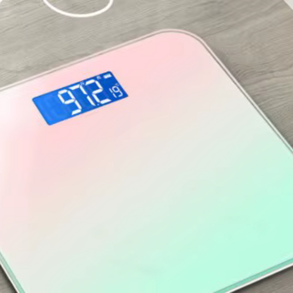 Digital Smart Glass Body Scale – High Precision Body Weight Scale with LED Display