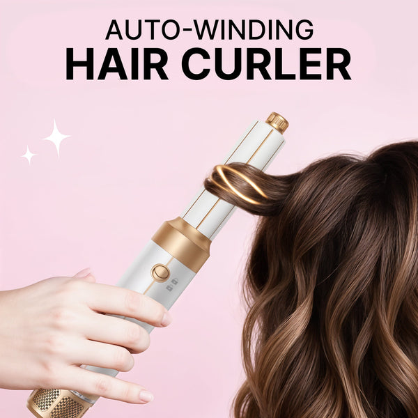 7 in 1 Airwrap - 7 Tools in 1 for Effortless Hairstyles