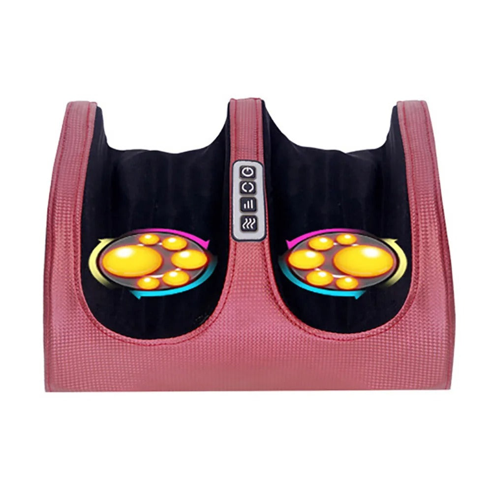 Electric Foot Massager | Deep Kneading, Heat & Pain Relief Therapy