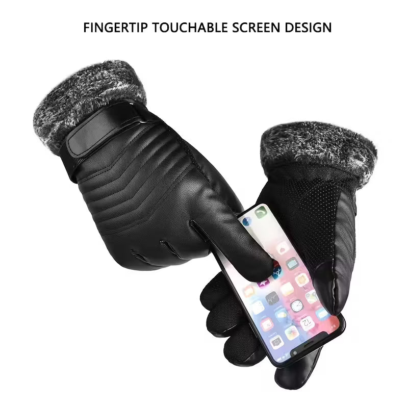 Unisex Thermal Touchscreen Winter Gloves Cold-Weather Handwear