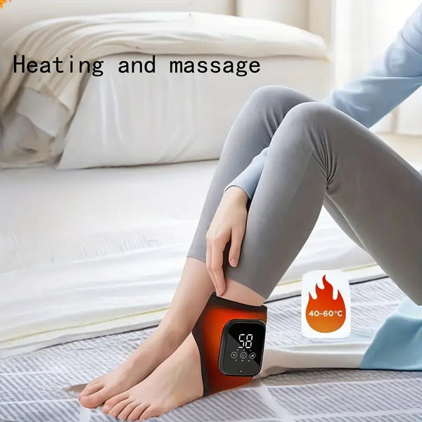 Portable Foot Massager with Ankle Support & Vibration