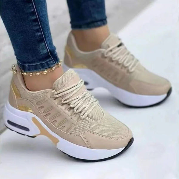 Women's Fashion Sneakers | Air Cushion Sole & Lightweight Comfort