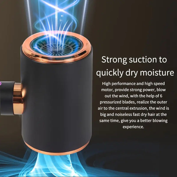 Ionic Hair Dryer with Diffuser Fast Drying