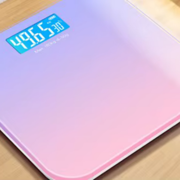 Digital Smart Glass Body Scale – High Precision Body Weight Scale with LED Display