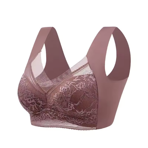 Seamless Ice Silk Push-Up Bra – Invisible Comfort, Effortless Lift