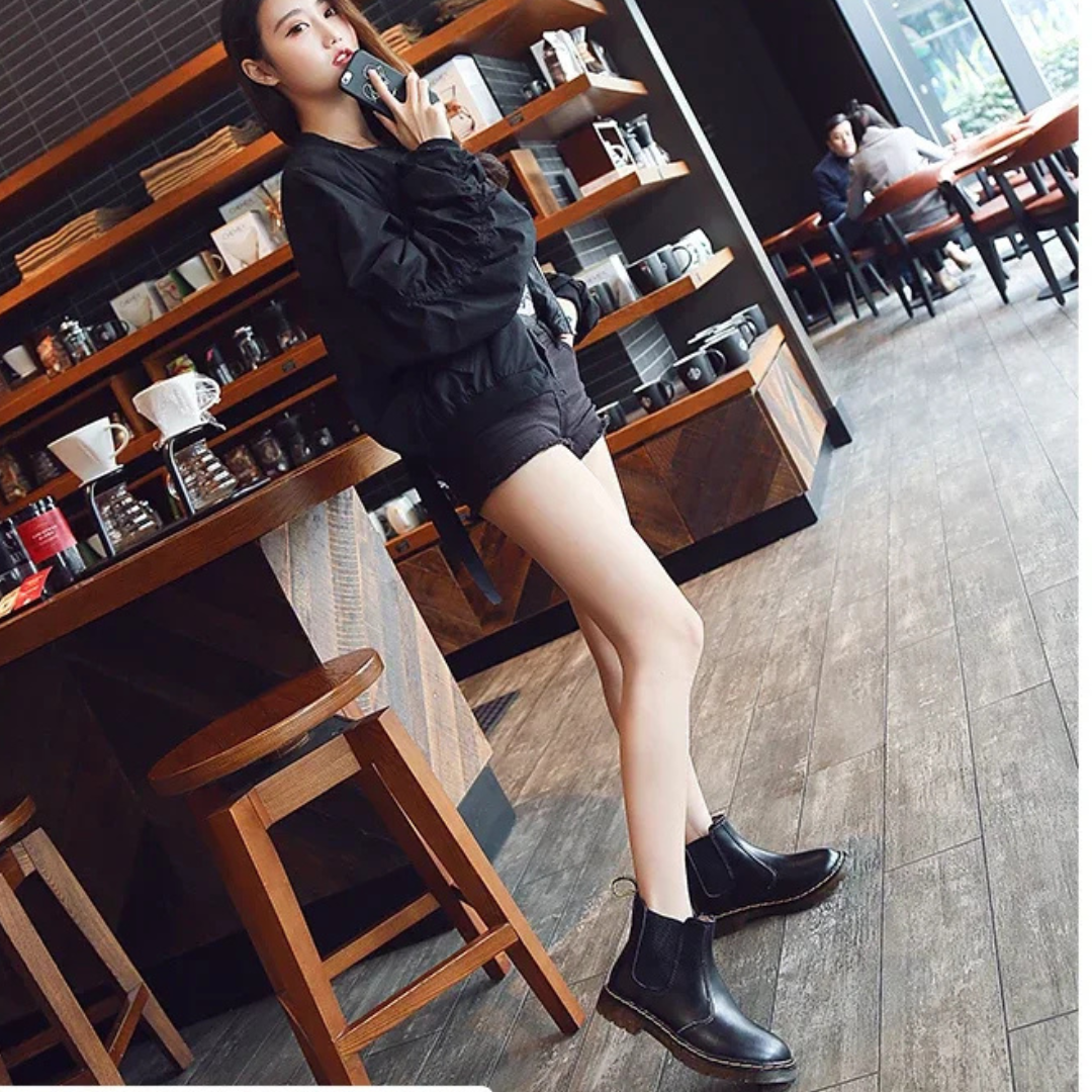 Dr. Stone™ Leather Chelsea Boots – Men’s & Women’s