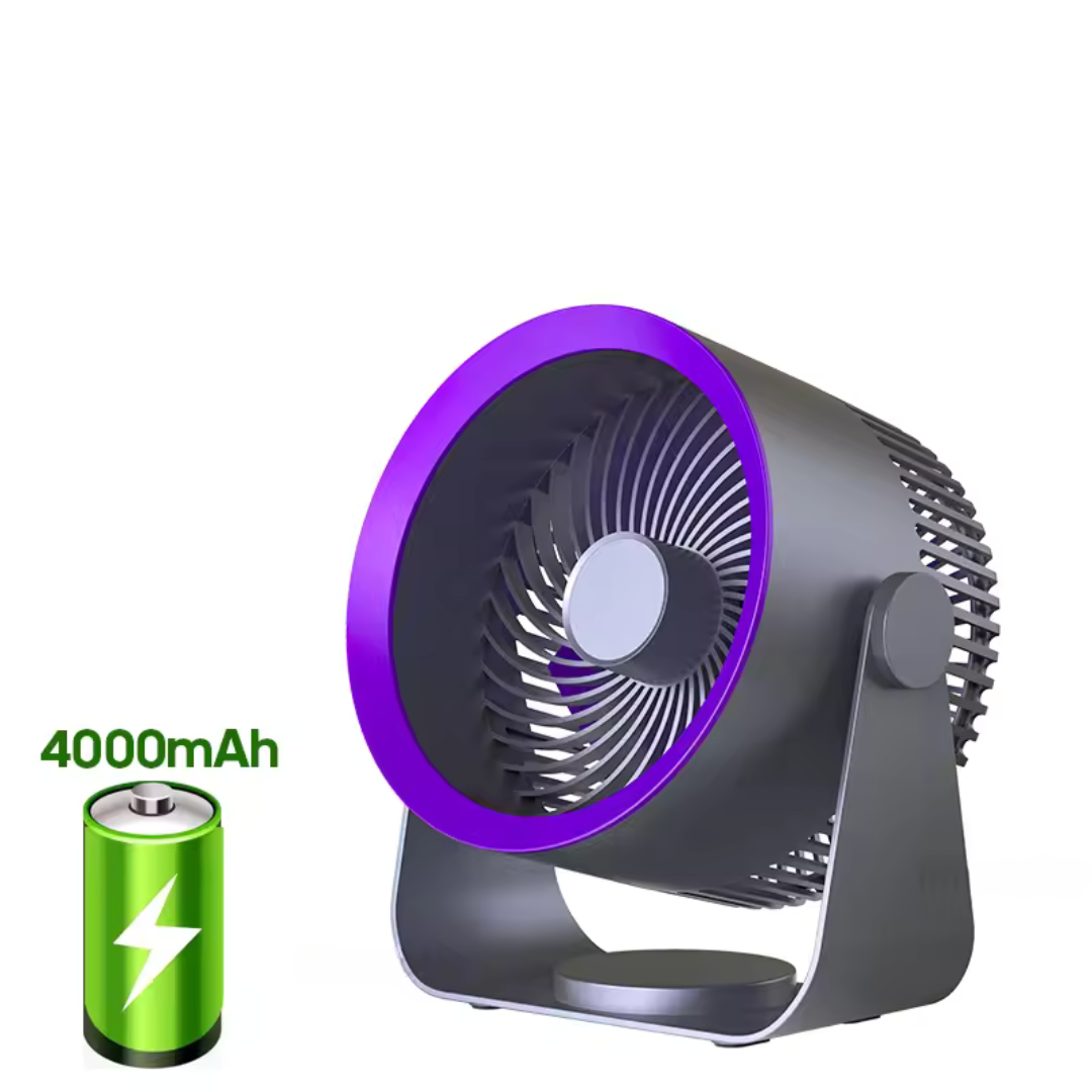 Wireless Electric Air Circulator Fan – Portable, Quiet & Multi-Speed Cooling for Home or Office