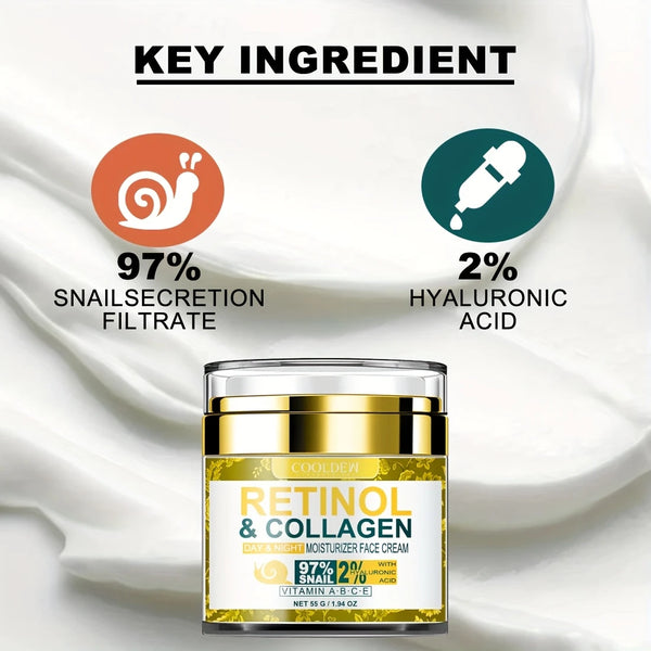 Retinol Collagen Face & Neck Cream – Anti-Ageing & Firming Care
