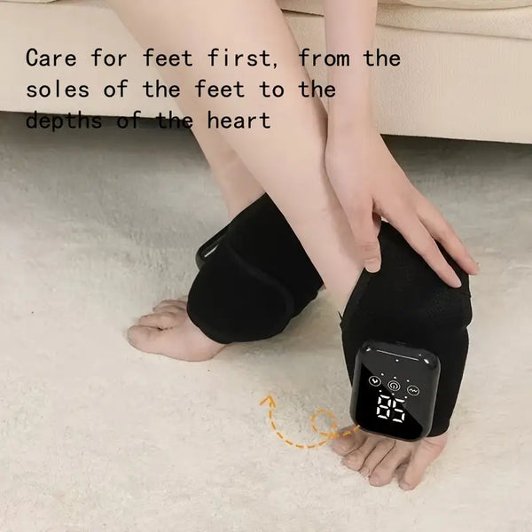 Portable Foot Massager with Ankle Support & Vibration