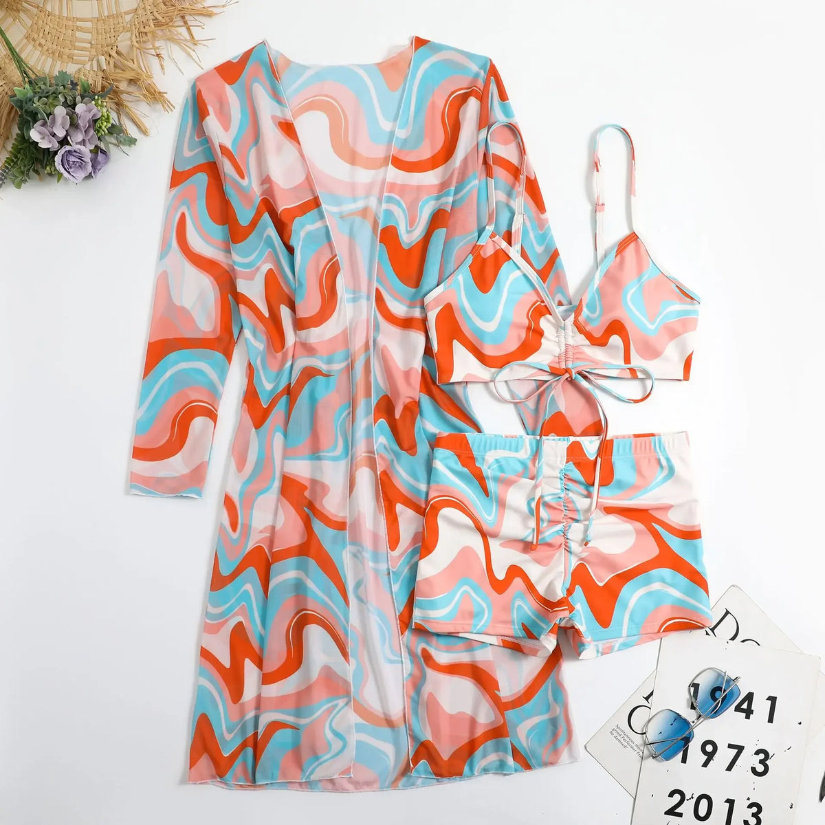 Women's 2-Piece Tankini Swim Set – Ideal for Pool, Beach & Holidays