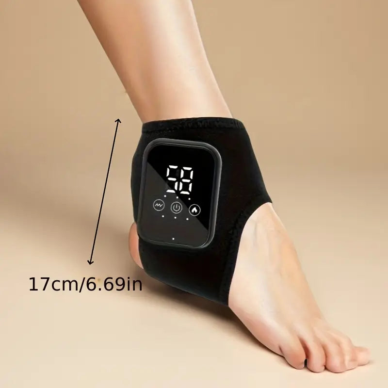 Portable Foot Massager with Ankle Support & Vibration