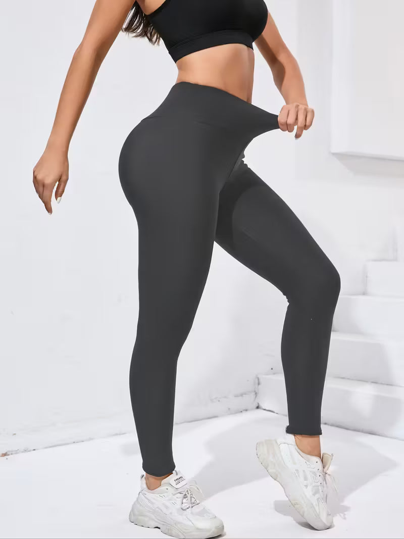 Women’s High-Elasticity Thermal Yoga Leggings