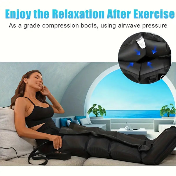 2pcs Air Pressure Massager for Deep Relaxation