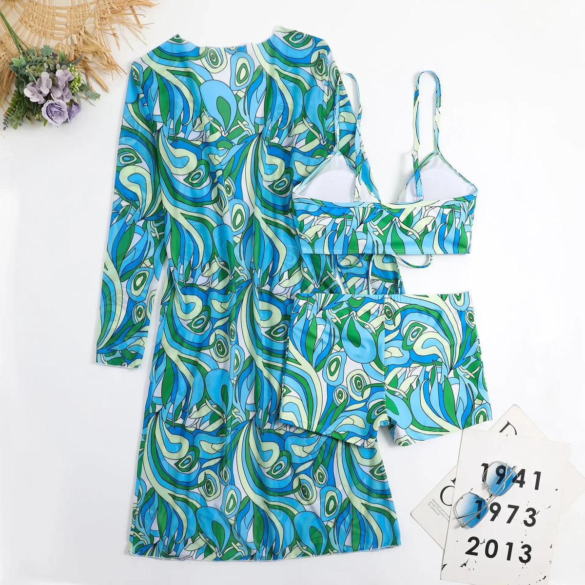 Women's 2-Piece Tankini Swim Set – Ideal for Pool, Beach & Holidays