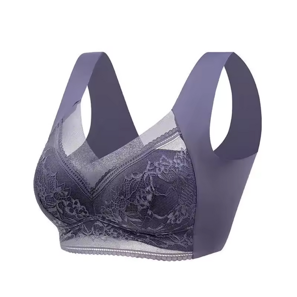 Seamless Ice Silk Push-Up Bra – Invisible Comfort, Effortless Lift