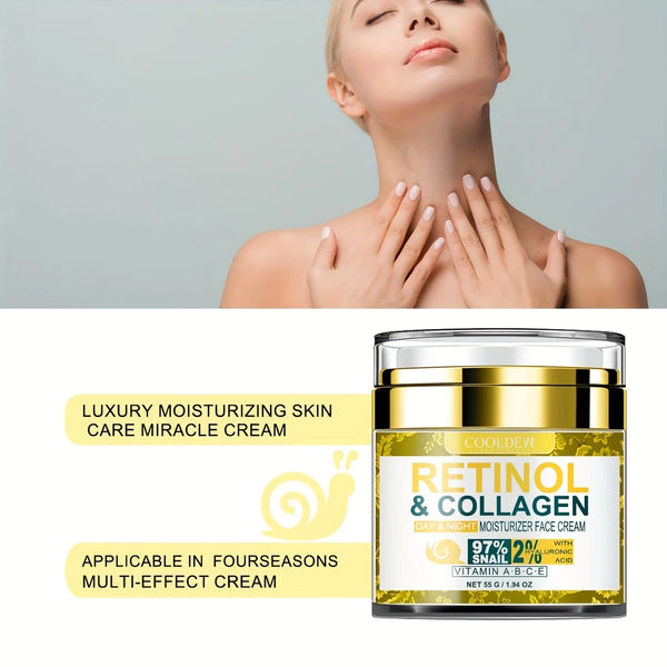 Retinol Collagen Face & Neck Cream – Anti-Ageing & Firming Care