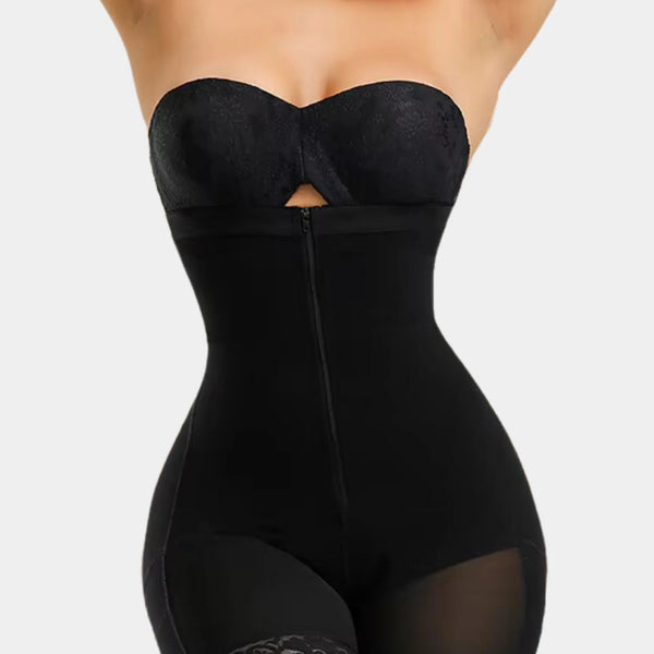 Seamless Shapewear Bodysuit with Adjustable Straps - Bella