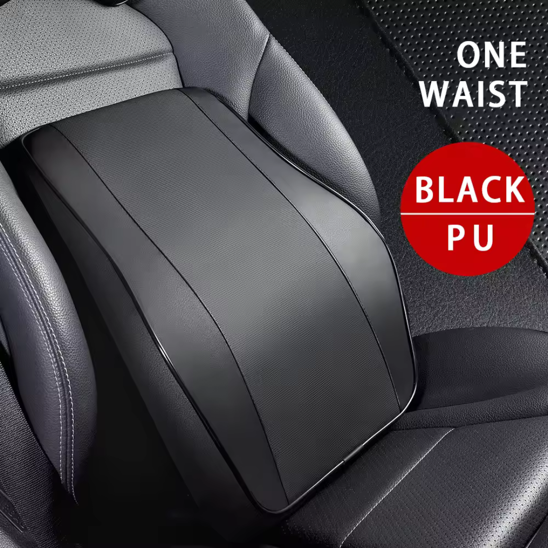 Memory Foam Car Neck & Lumbar Support Pillow