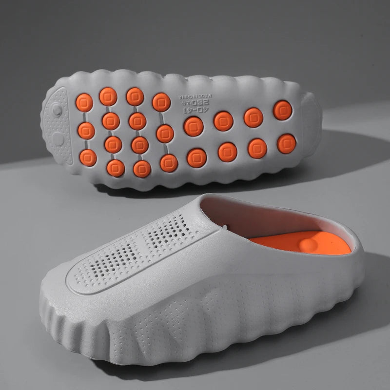 Unisex Comfort Slides with Responsive Massage Cushioning