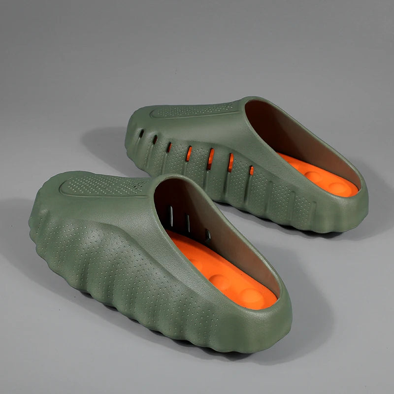 Unisex Comfort Slides with Responsive Massage Cushioning