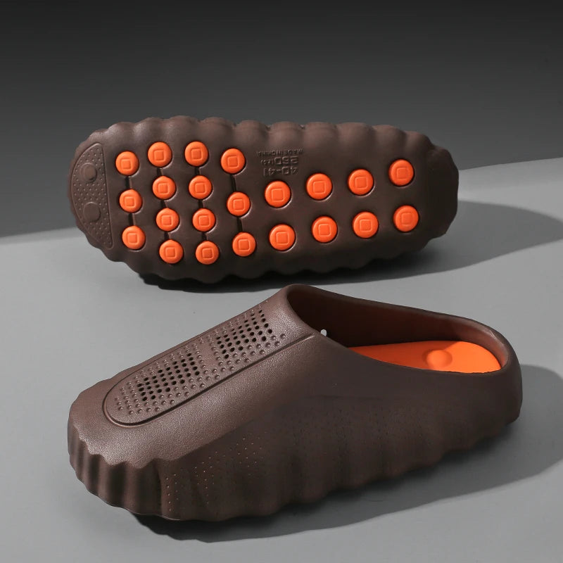 Unisex Comfort Slides with Responsive Massage Cushioning