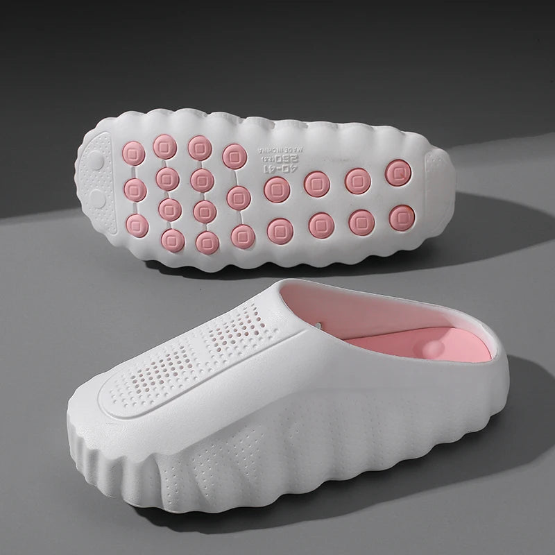 Unisex Comfort Slides with Responsive Massage Cushioning