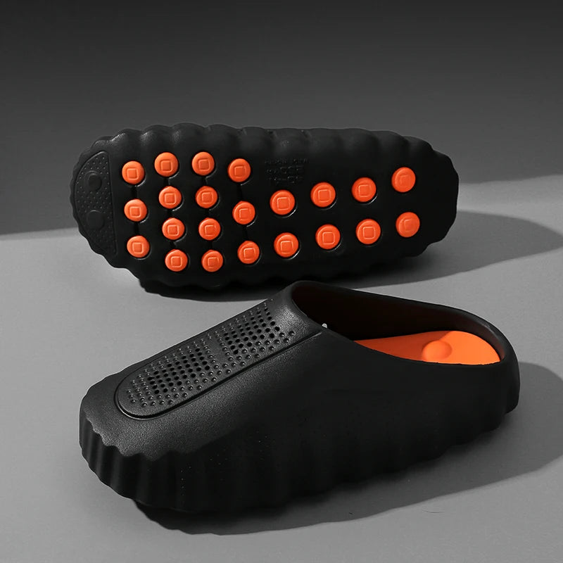 Unisex Comfort Slides with Responsive Massage Cushioning