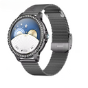  Black Milanese Mesh Strap