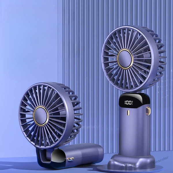 Portable USB Rechargeable Mini Fan – Foldable & Compact Cooling Fan