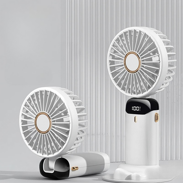 Portable USB Rechargeable Mini Fan – Foldable & Compact Cooling Fan