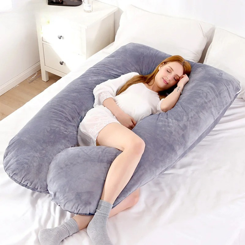 Pregnancy Pillow – Full Body Support Cushion for Sleeping & Maternity Comfort