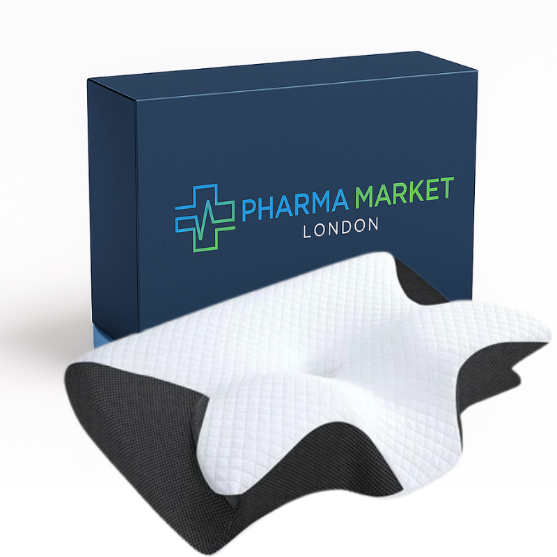 Memory Foam Pillow – Neck Comfort & Ergonomic Support