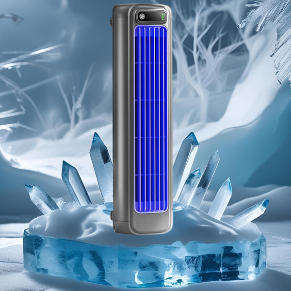 Rechargeable 3‑Speed Portable Tower Fan – Quiet USB Cooling